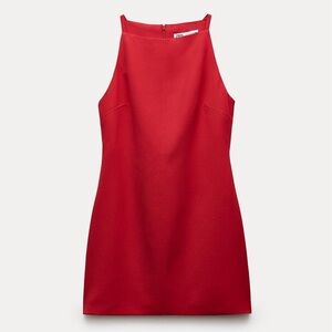 Zara Red Mini Dress Size Medium
